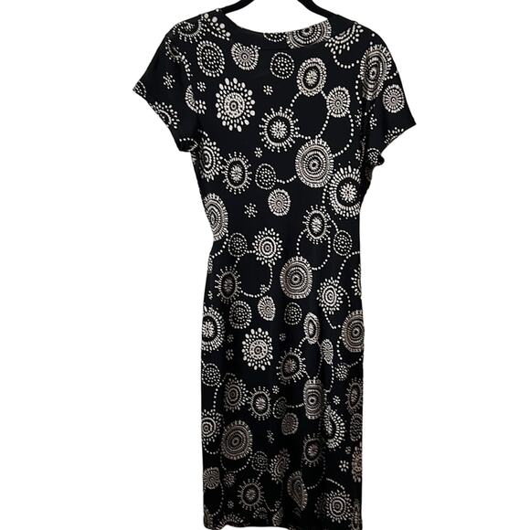 Faith Love Passion Side Tie Dress Medium black white - Picture 6 of 6